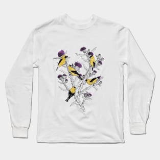 Goldfinches Long Sleeve T-Shirt